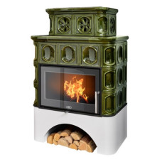 Kachlová kamna ABX Karelie exklusive, Zelená